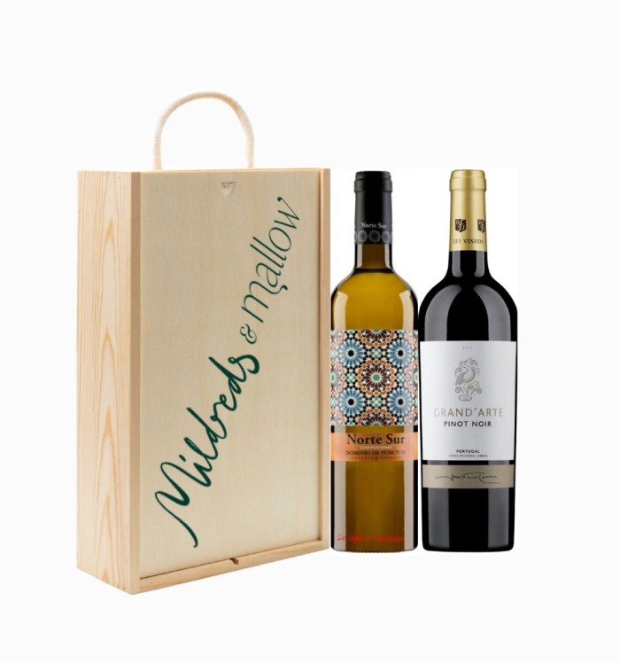 Pinot Noir, Grande Arte, DFJ Vinhos, Lisboa (Sustainable) & Chardonnay Notre Sur, Viento Aliseo, La Mancha (Organic)